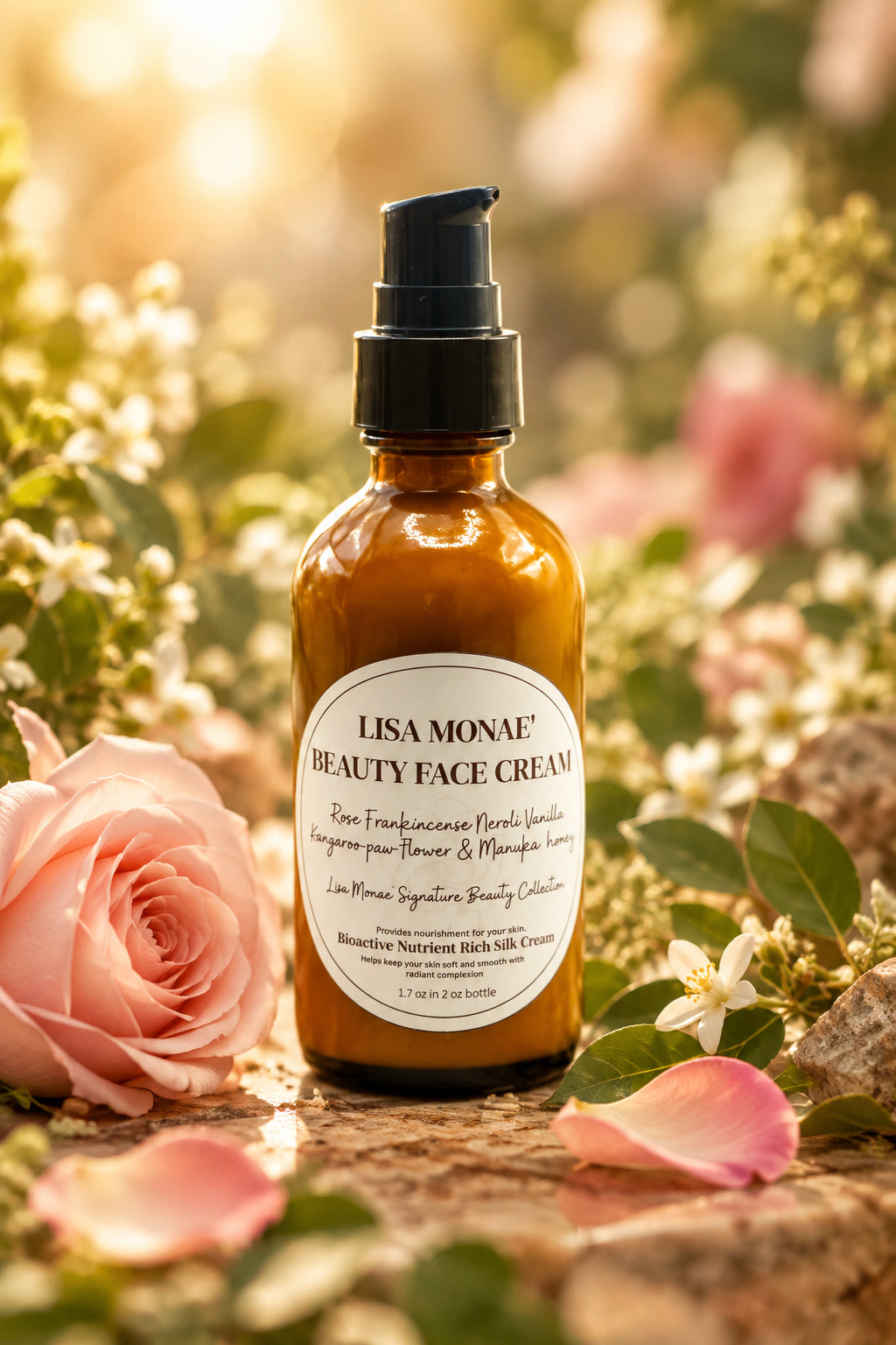 Lisa Monae Botanical Tallow Face Cream with Rosehip & Squalane
